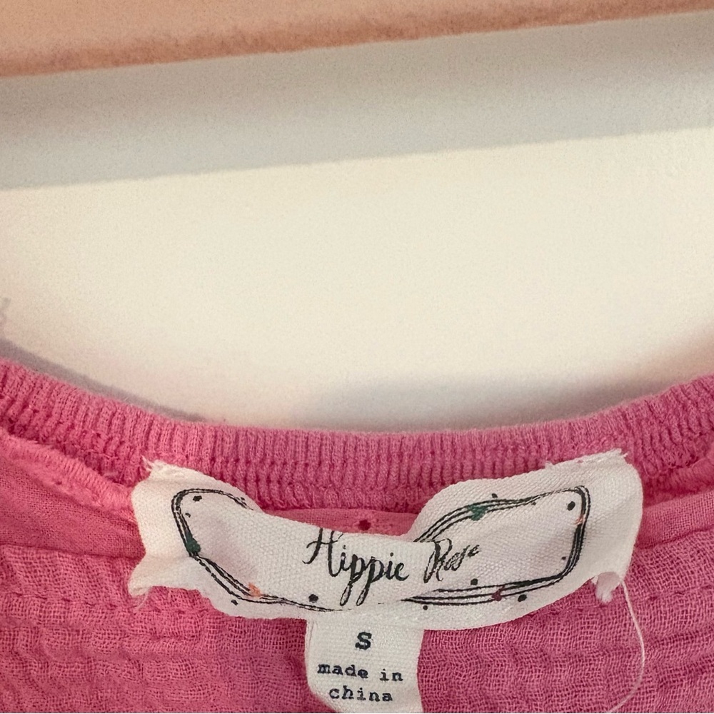 Hippie Rose Soft Pink Sweater